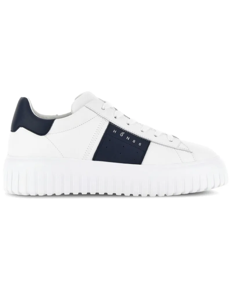 Hogan H-Stripes Sneakers - Weiß Weiß