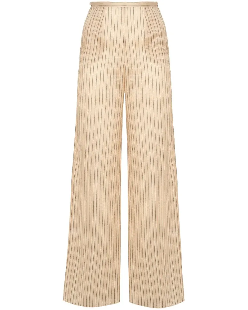Taller Marmo Gestreifte Seine Hose - Nude Nude
