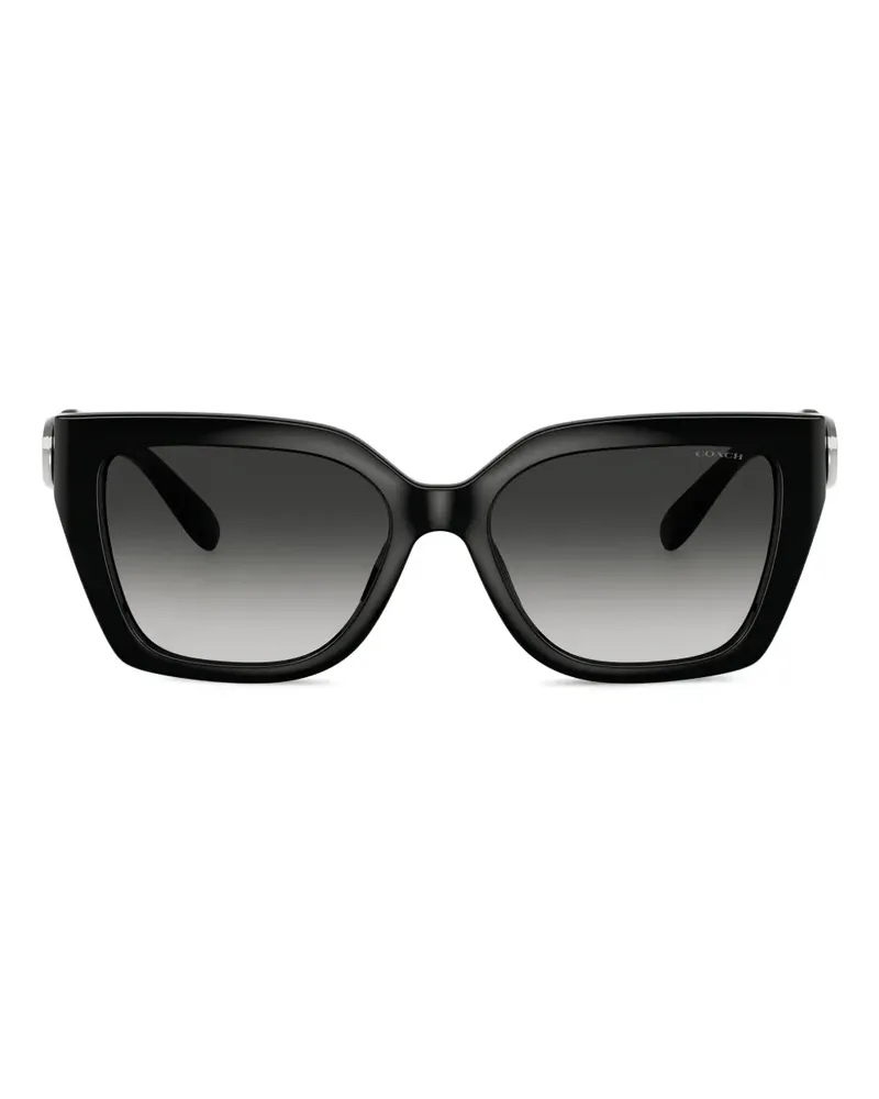 Coach Sonnenbrille im Butterfly-Design - Schwarz Schwarz