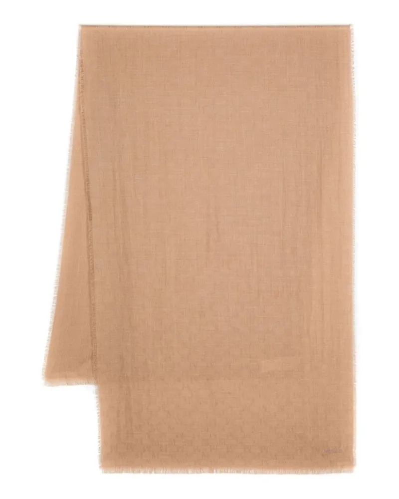 Max Mara Magico Schal - Braun Braun