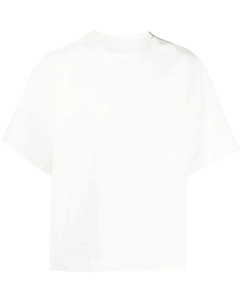 Jil Sander T-Shirt im Oversized-Look - Weiß Weiß