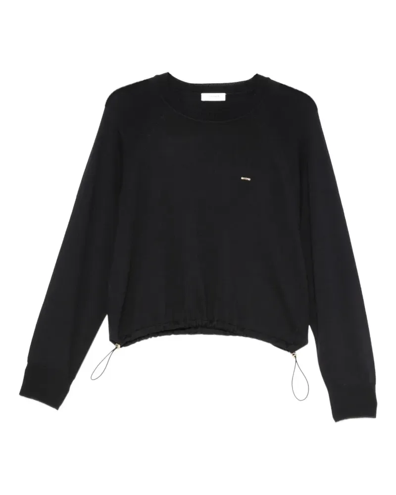 Sandro Pullover mit Raglanärmeln - Schwarz Schwarz