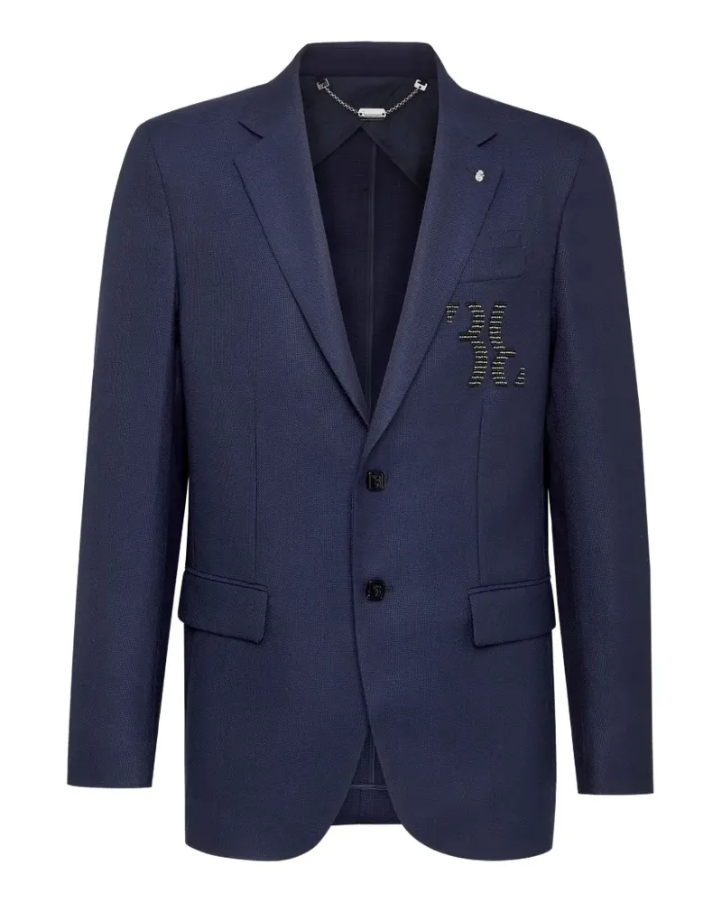 Billionaire single-breasted blazer - Blau Blau
