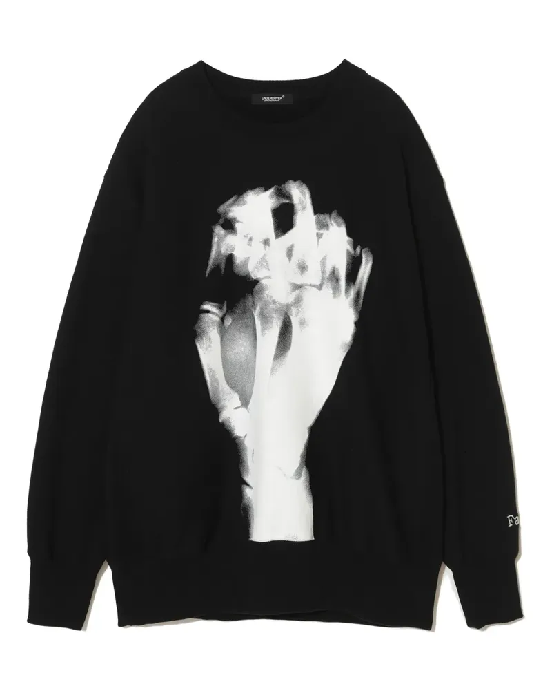 Undercover Klassisches Sweatshirt - Schwarz Schwarz