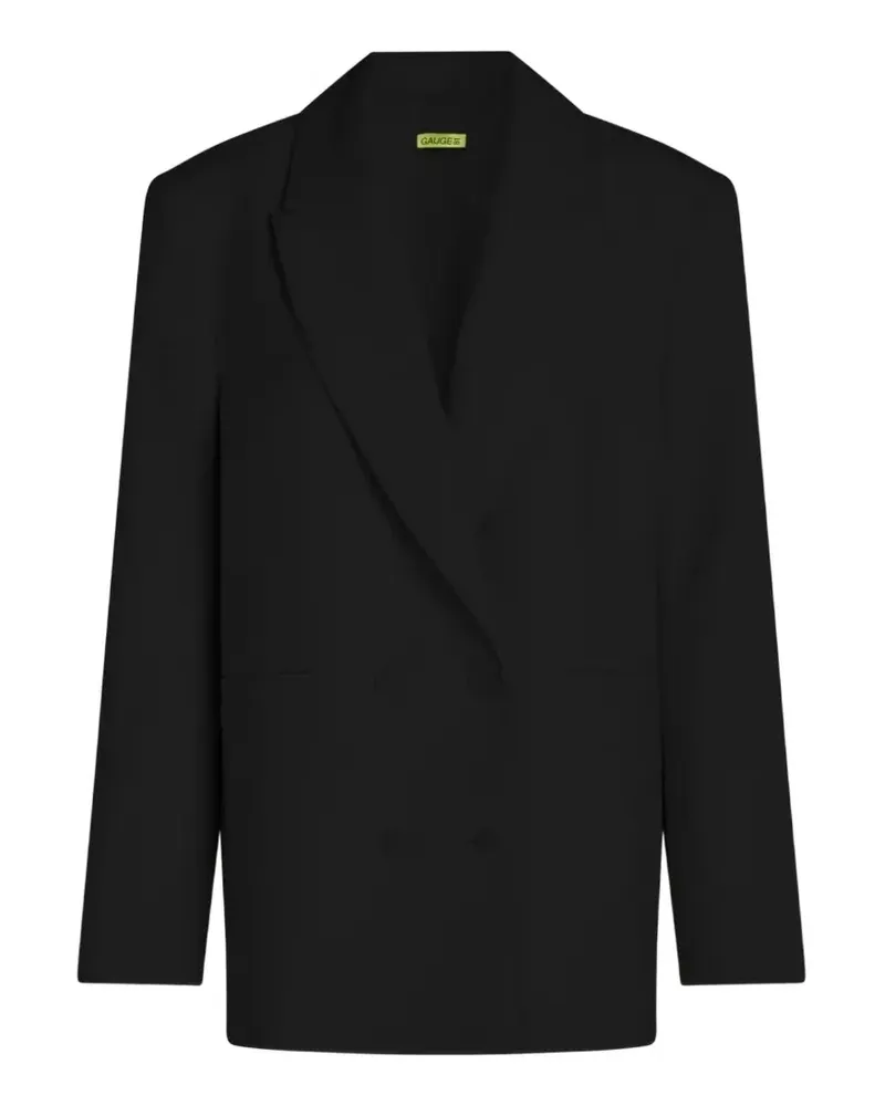 GAUGE81 Doppelreihiger Vidal Blazer - Schwarz Schwarz