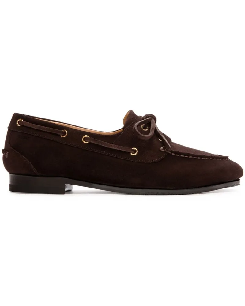 Bally Plume Loafer - Braun Braun