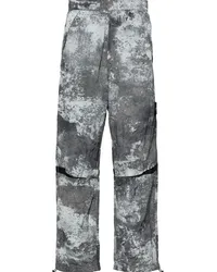 Stone Island Jogginghose mit Camouflage-Print Grau