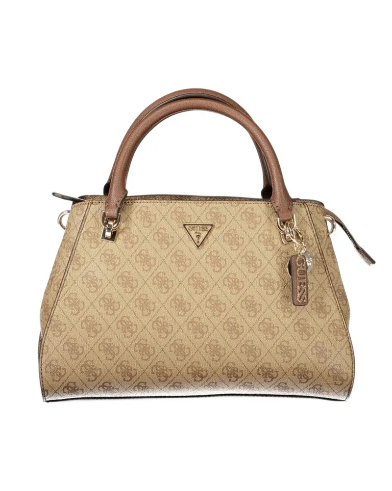 Guess Noelle II Tote Bag mit Monogramm-Print - Nude Nude