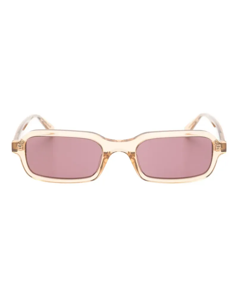 Saint Laurent SL 908 Sonnenbrille mit eckigem Gestell - Nude Nude