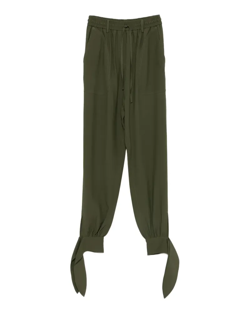 N° 21 Hose mit Kordelzug - Grün Grün
