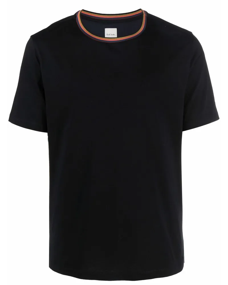 Paul Smith T-Shirt aus Bio-Baumwolle Schwarz