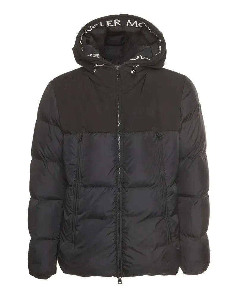 Moncler hooded puffer jacket - Schwarz Schwarz