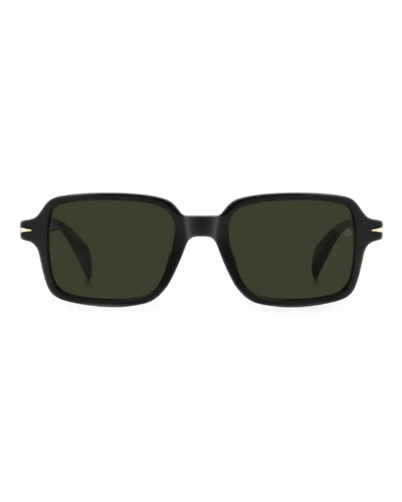 EYEWEAR by DAVID BECKHAM Sonnenbrille mit eckigem Gestell - Schwarz Schwarz