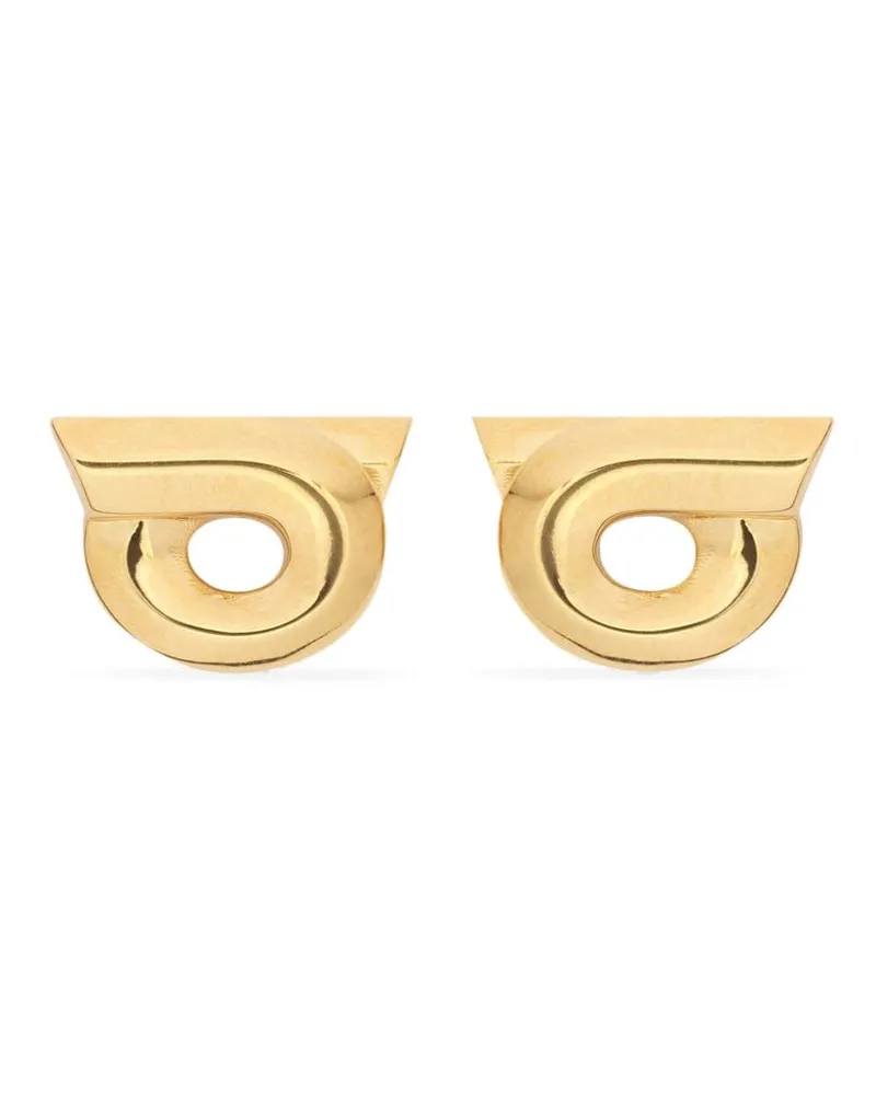 Ferragamo Gancini Ohrstecker - Gold Gold