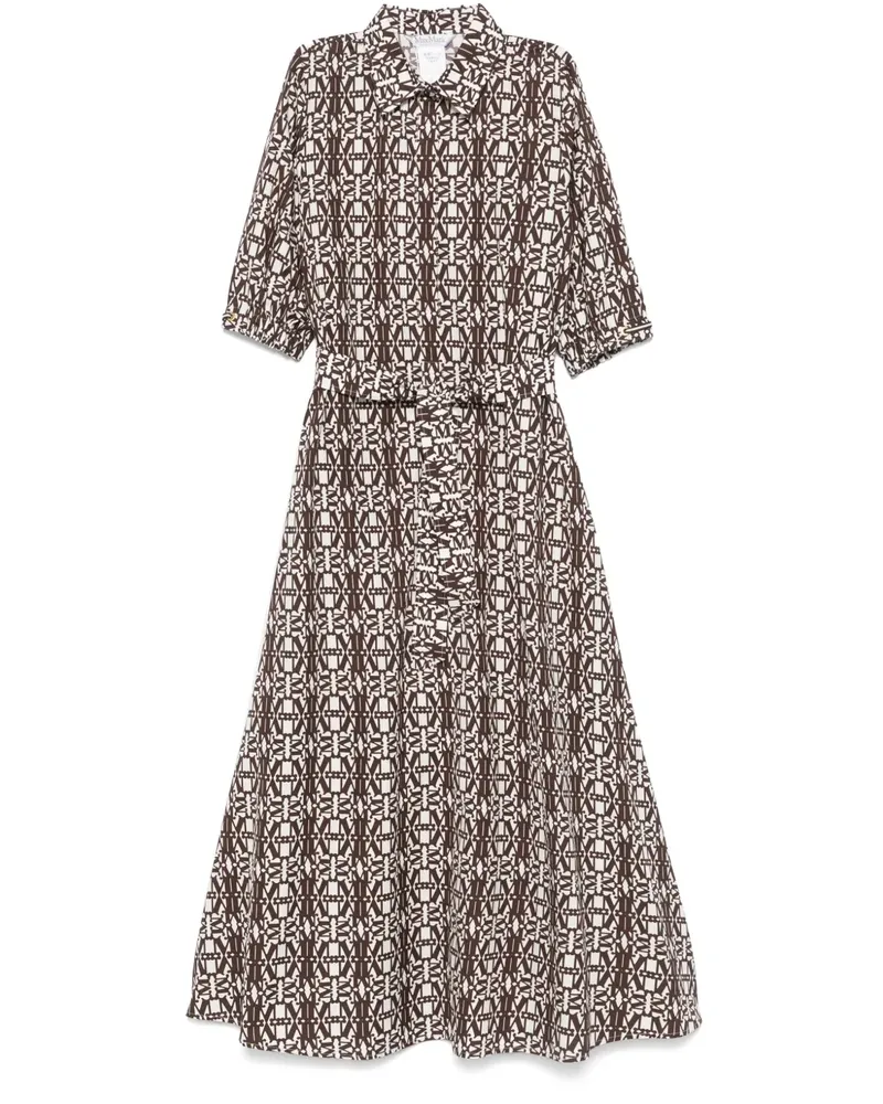 Max Mara Luxgi Maxikleid - Braun Braun