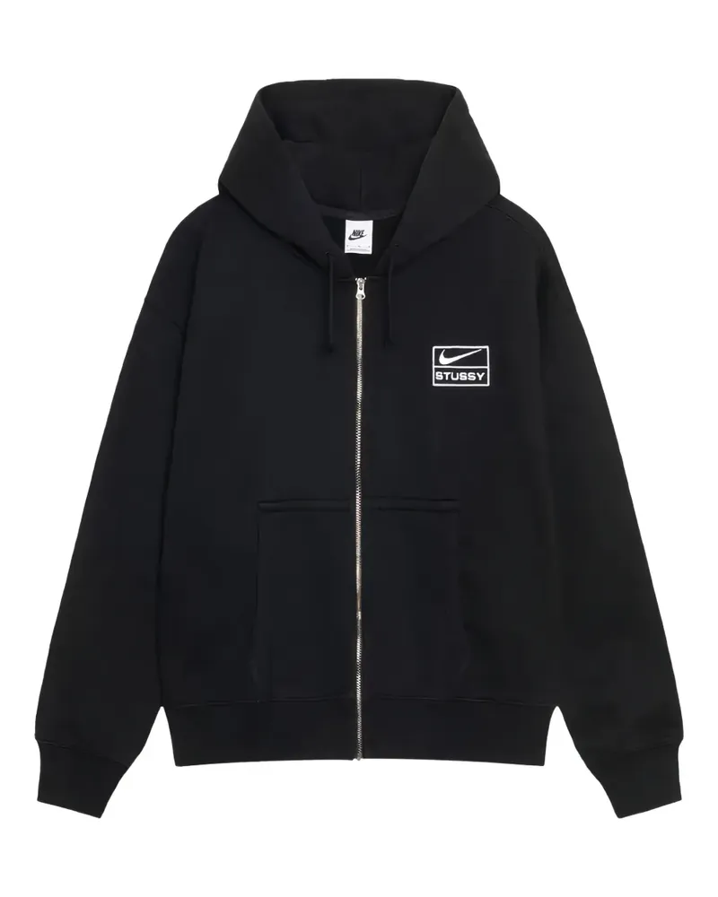 Nike x Stussy Kapuzenjacke - Schwarz Schwarz
