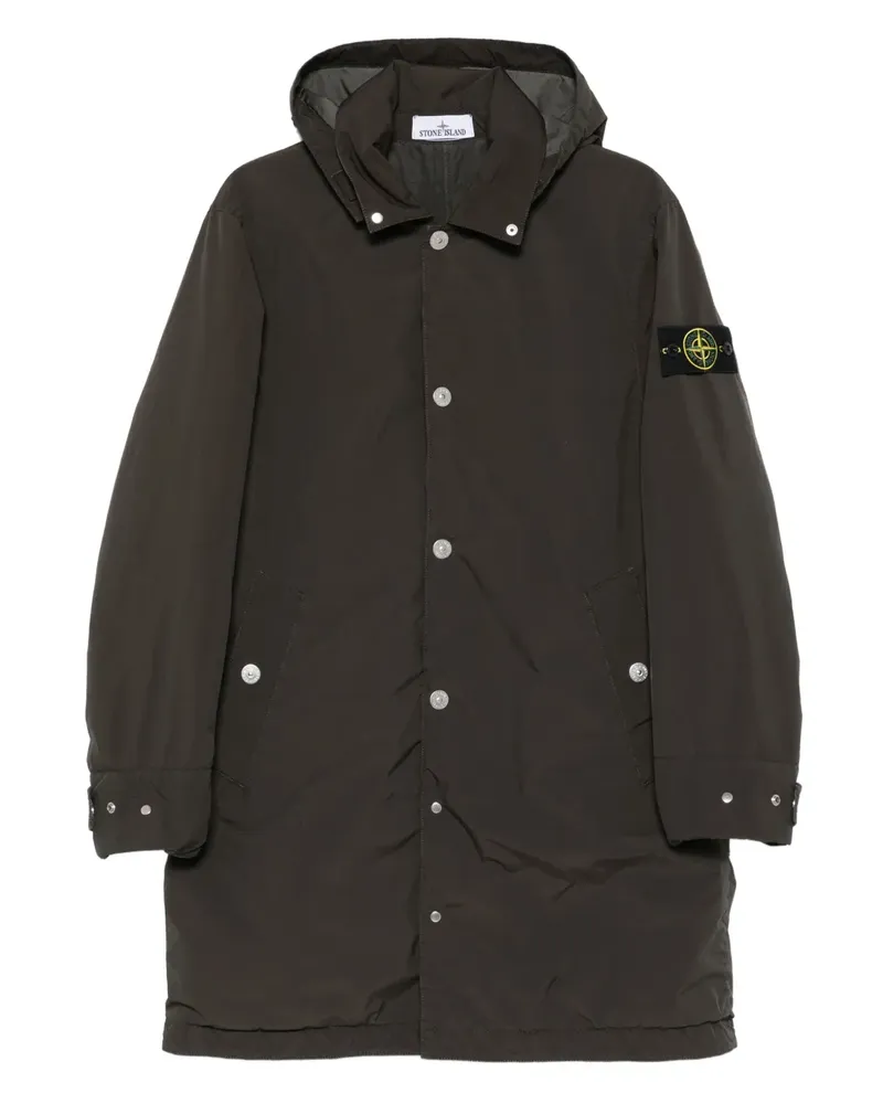 Stone Island Mantel mit Kapuze - Grau Grau