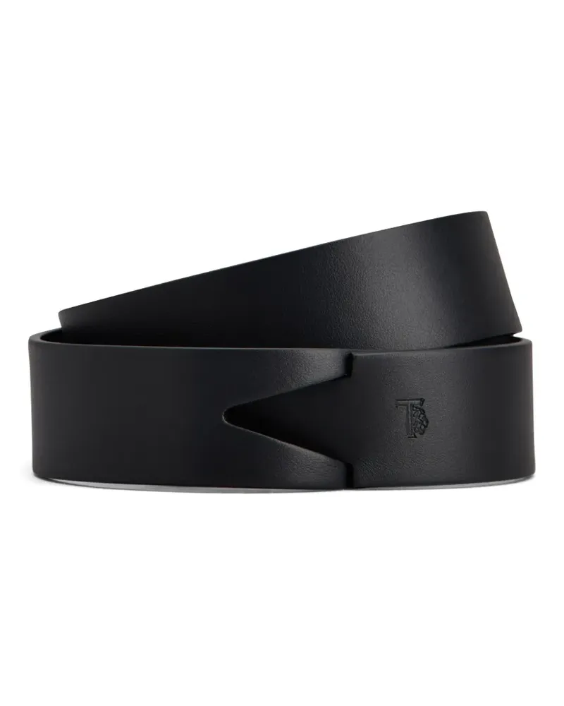TOD'S New Greca Gürtel - Schwarz Schwarz