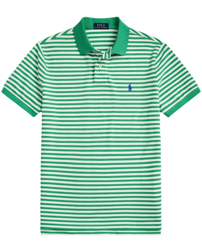 Ralph Lauren Gestreiftes Poloshirt - Grün Grün