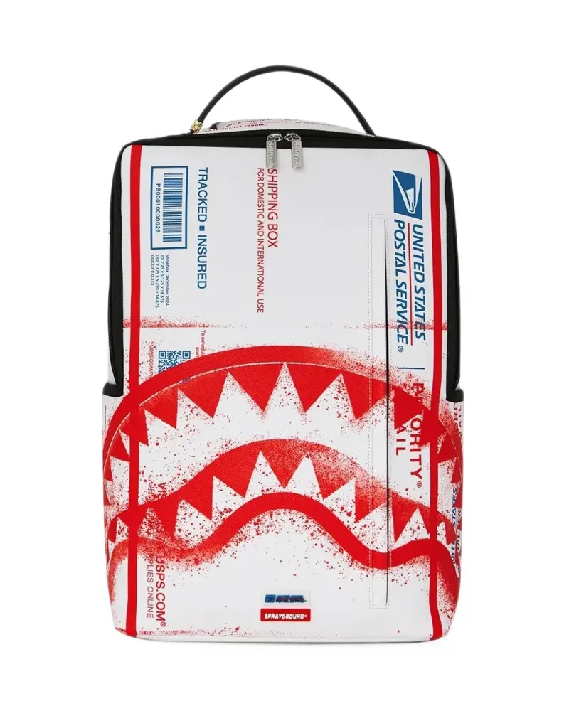 Sprayground Shark backpack - Weiß Weiß