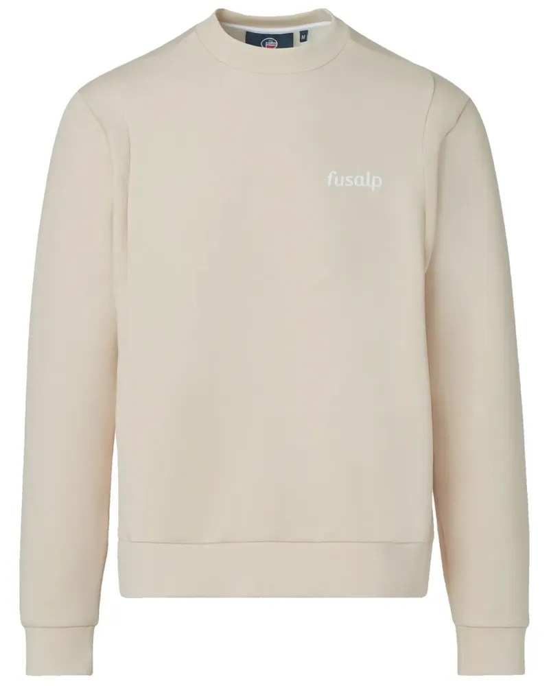 FUSALP Sweatshirt mit Logo-Print - Nude Nude