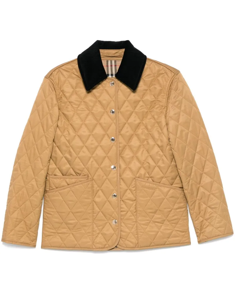 Burberry Gesteppte Jacke - Braun Braun
