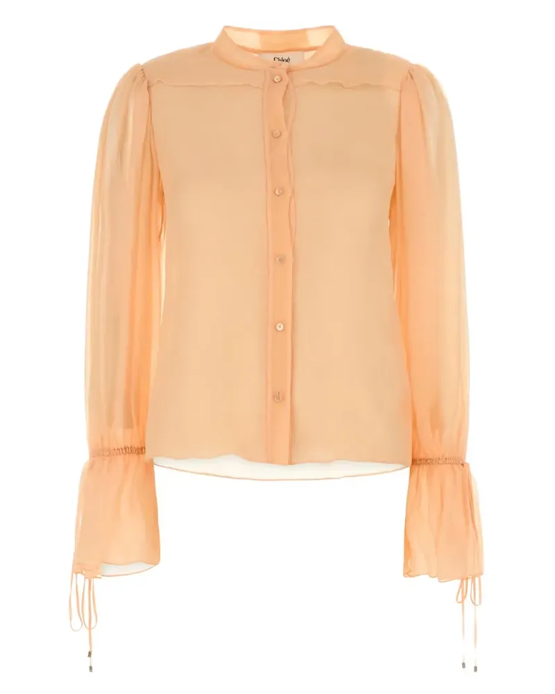 Chloé Bluse aus Seide - Rosa Rosa