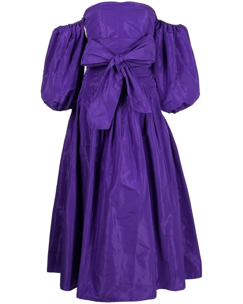 Bambah Abendkleid mit Schleife Violett