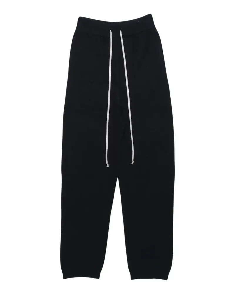 Rick Owens Gestrickte Jogginghose - Schwarz Schwarz