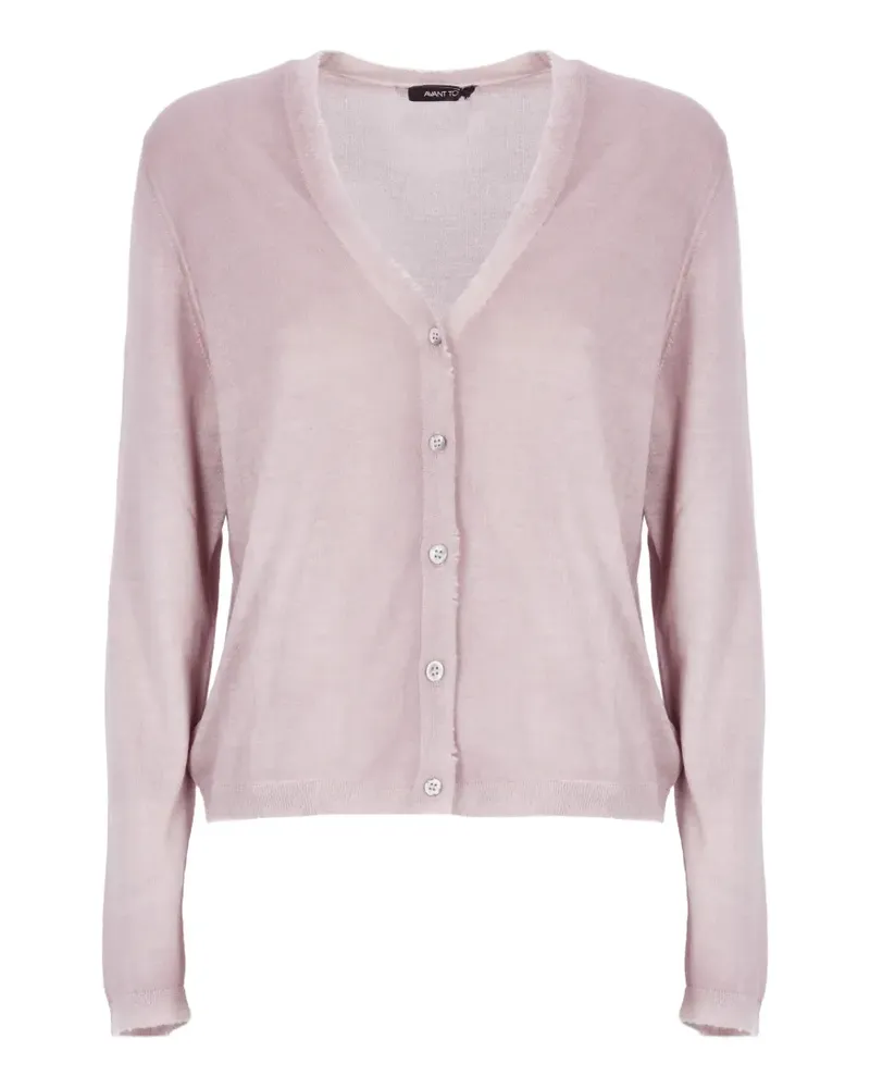 Avant Toi buttoned cardigan - Rosa Rosa