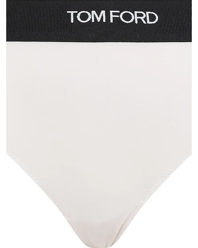 Tom Ford Signature Tanga - Weiß Weiß