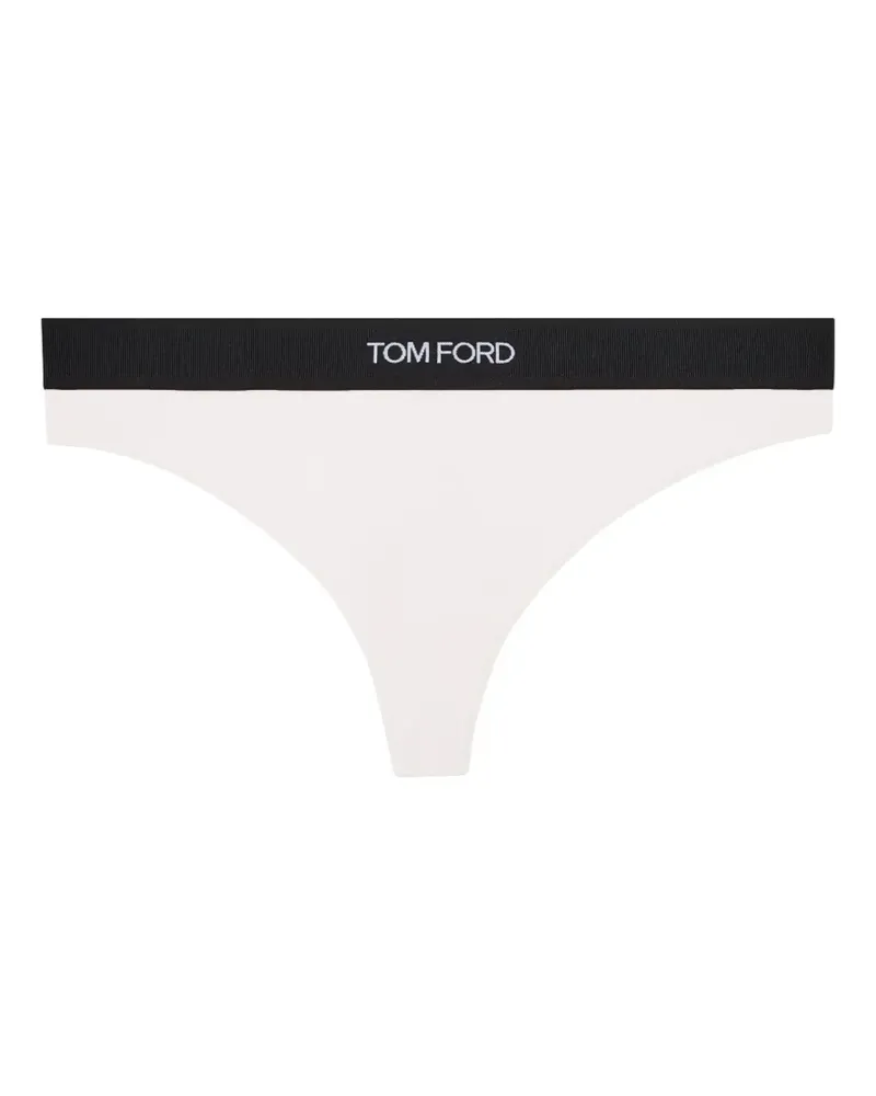 Tom Ford Signature Tanga - Weiß Weiß
