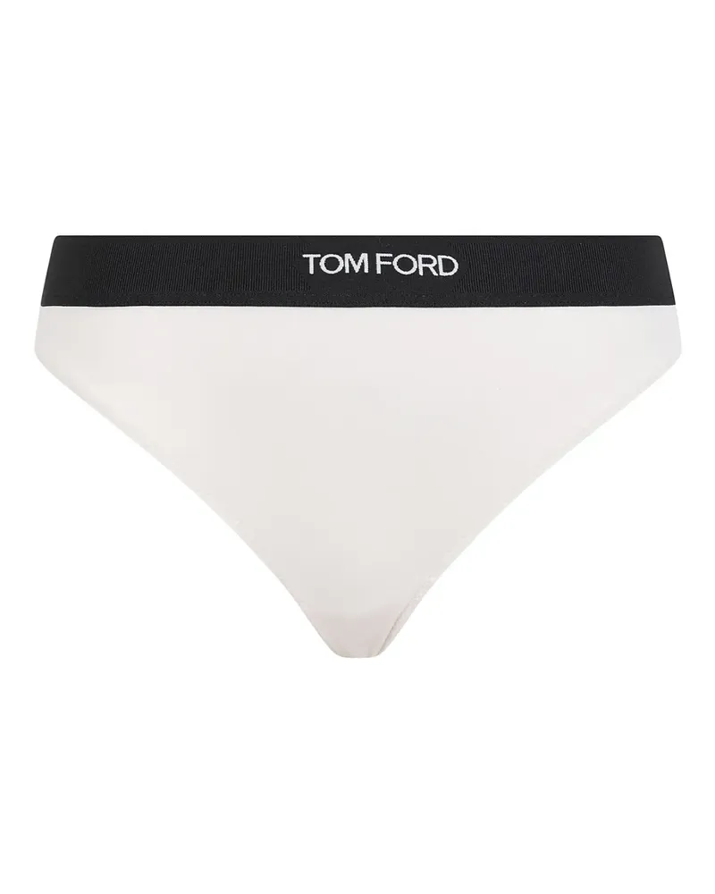 Tom Ford Signature Tanga - Weiß Weiß