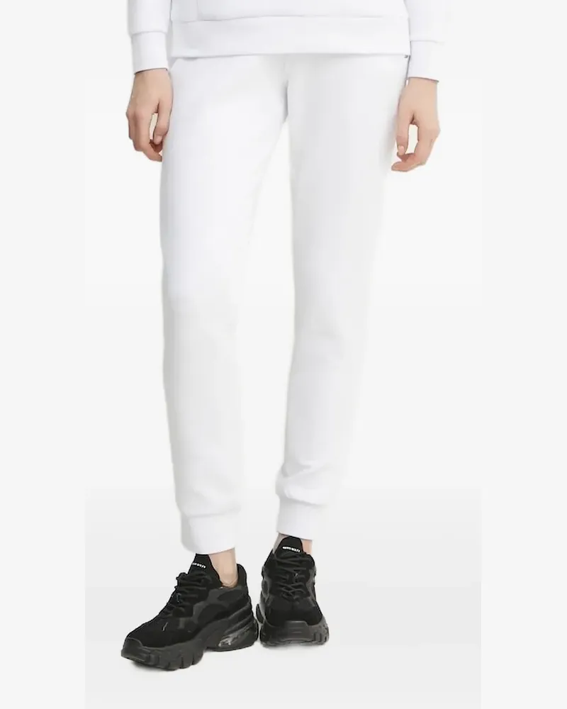 Armani Exchange Jogginghose mit Logo-Stickerei - Weiß Weiß