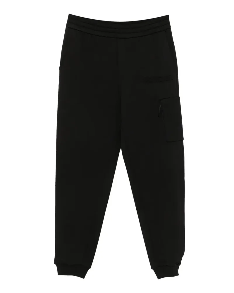 Moncler Jogginghose mit Logo-Patch - Schwarz Schwarz
