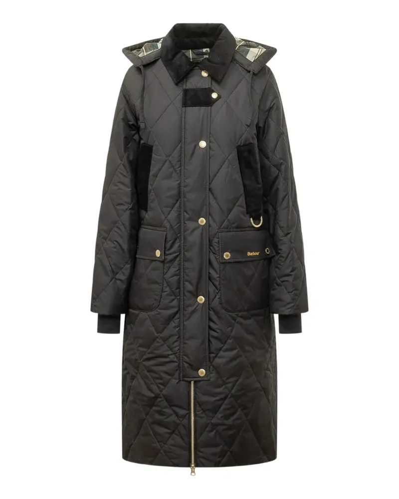 Barbour Rudson quilted jacket - Schwarz Schwarz