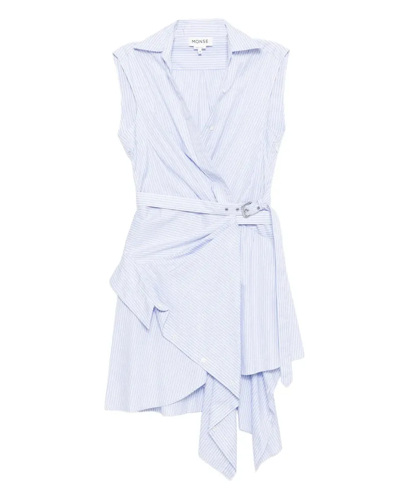 Monse Hemdkleid mit Schnürung - Blau Blau