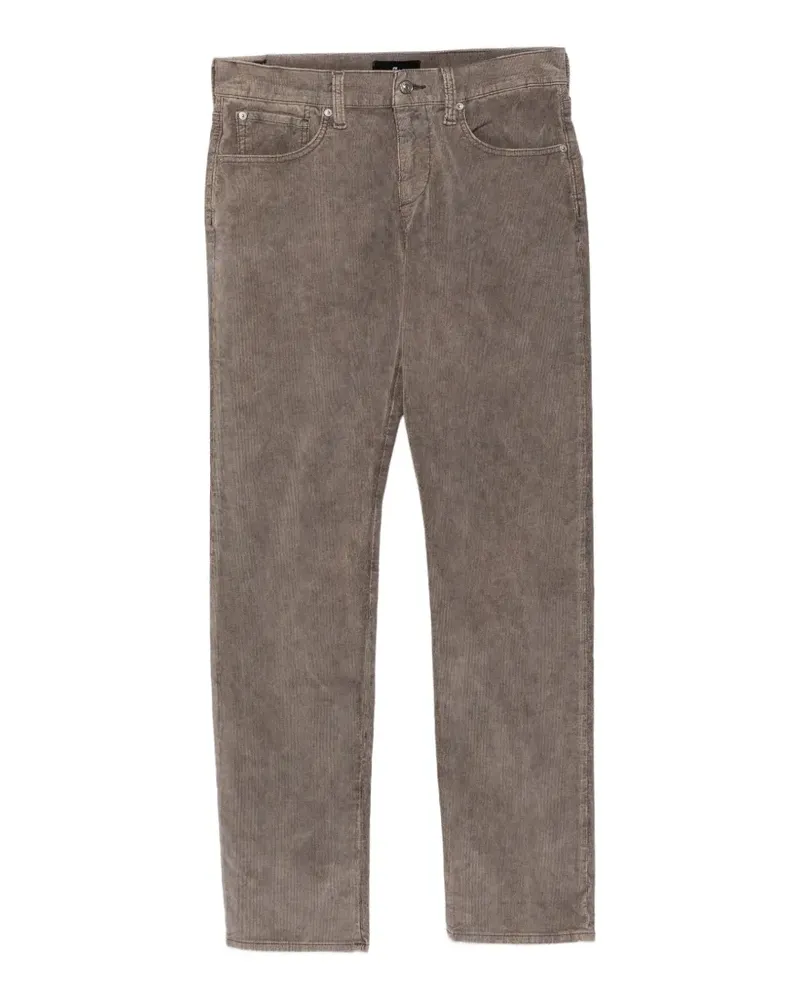 7 for all mankind The Straight corduroy trousers - Nude Nude