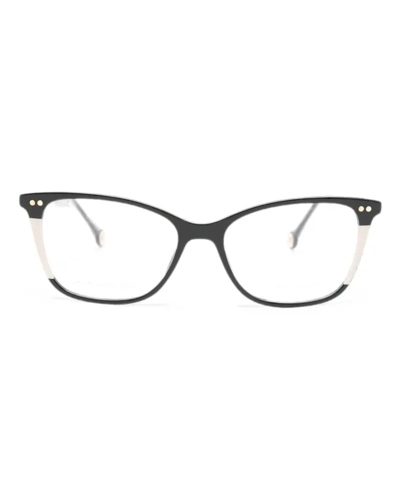 Carolina Herrera New York Brille mit Cat-Eye-Gestell - Schwarz Schwarz