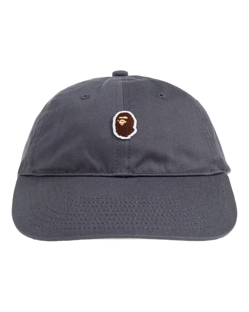 BAPE Ape Head Baseballkappe - Grau Grau
