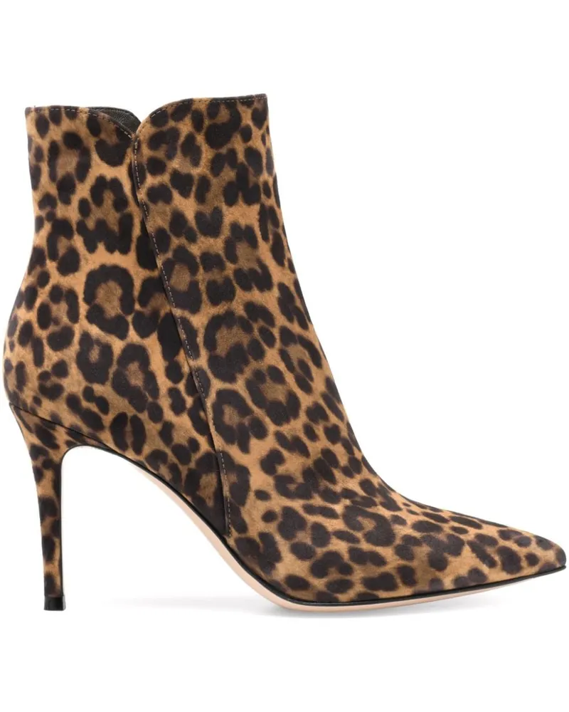 Gianvito Rossi Levy Stiefel 85mm - Braun Braun