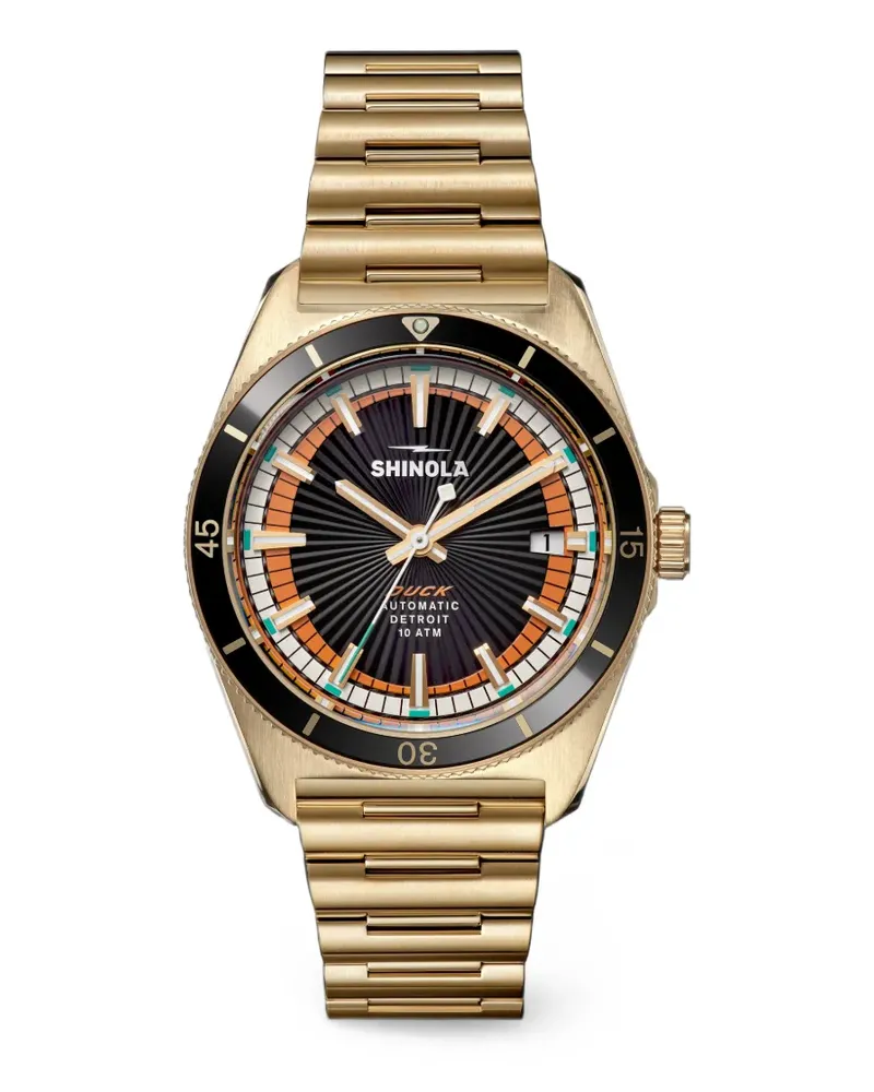 SHINOLA Duck Automatic Armbanduhr 38mm - Schwarz Schwarz