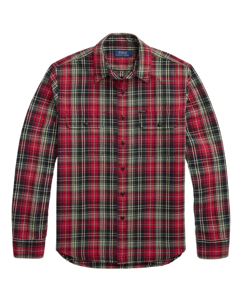 Ralph Lauren Kariertes Hemd - Rot Rot