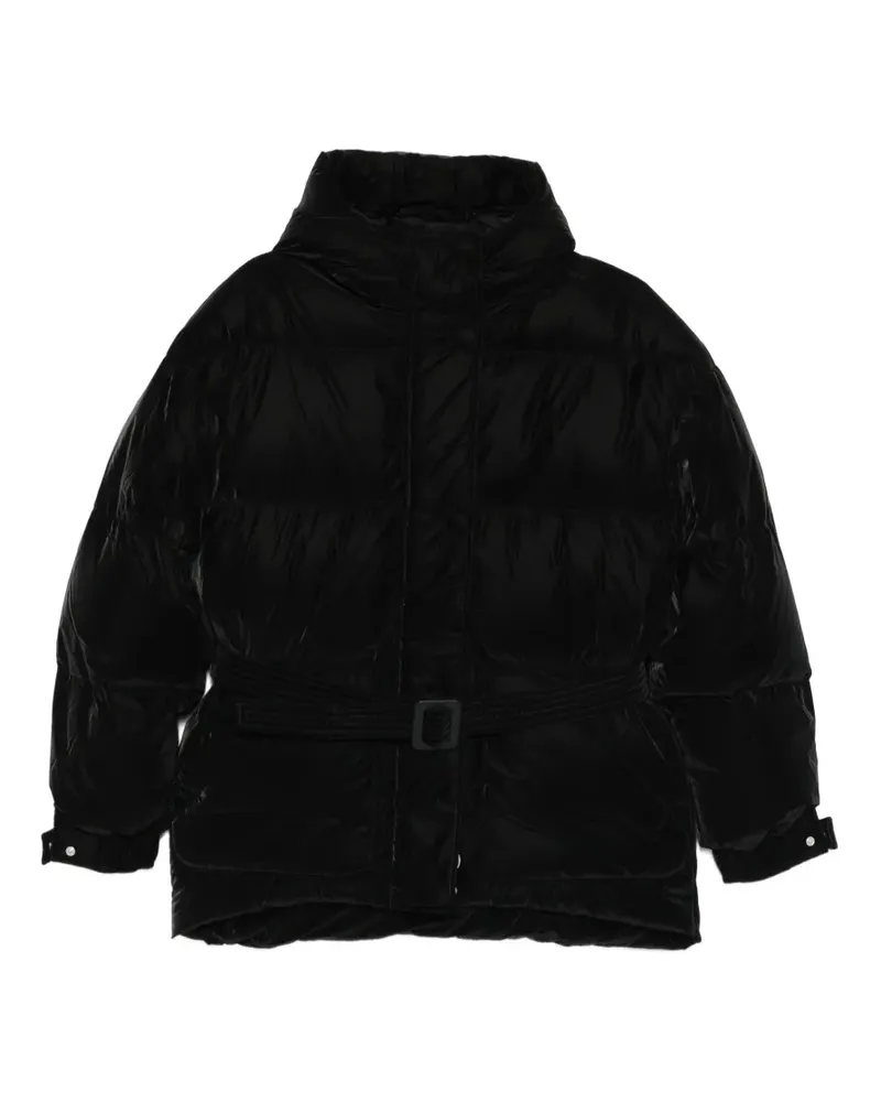 IENKI IENKI belted puffer jacket - Schwarz Schwarz