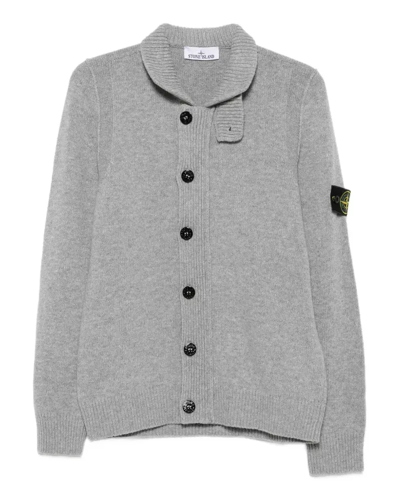 Stone Island 5100047 Pullover aus Lammwolle - Grau Grau