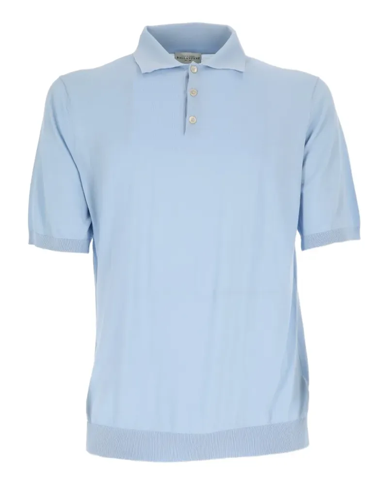 Ballantyne Poloshirt mit kurzen Ärmeln - Blau Blau