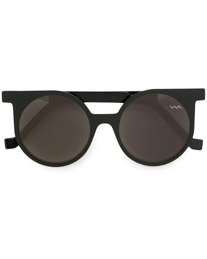 VAVA EYEWEAR Sonnenbrille mit rundem Gestell - Schwarz Schwarz