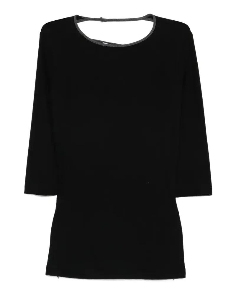 IRO Thanya top - Schwarz Schwarz