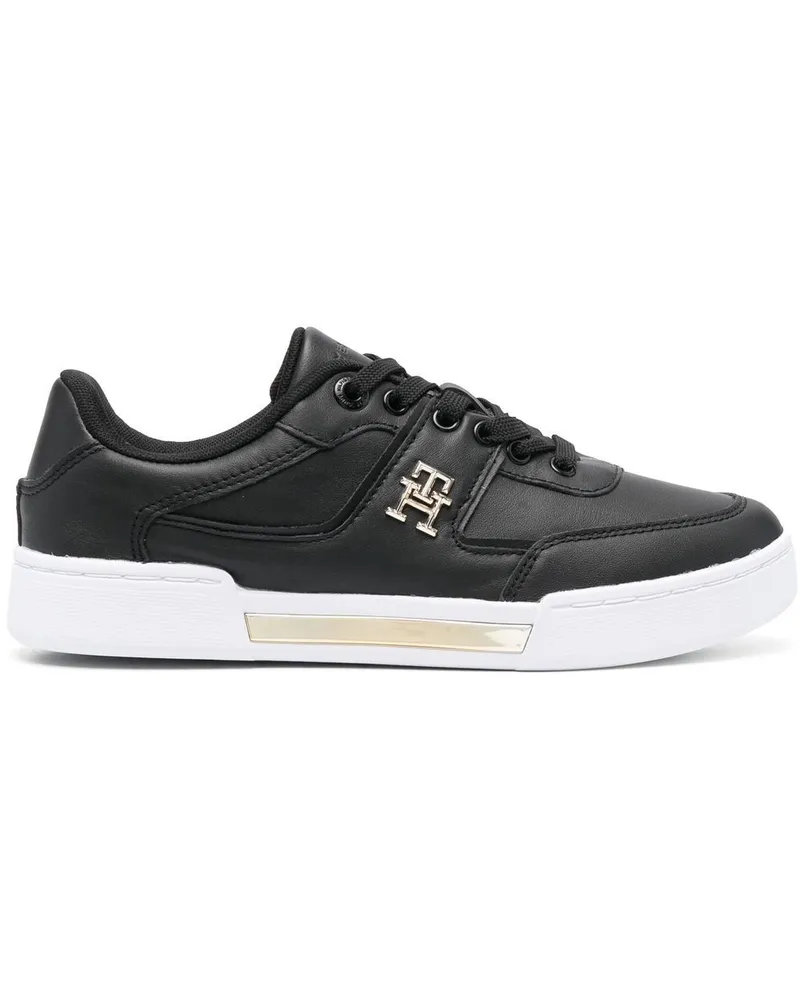 Tommy Hilfiger Klassische Sneakers - Schwarz Schwarz
