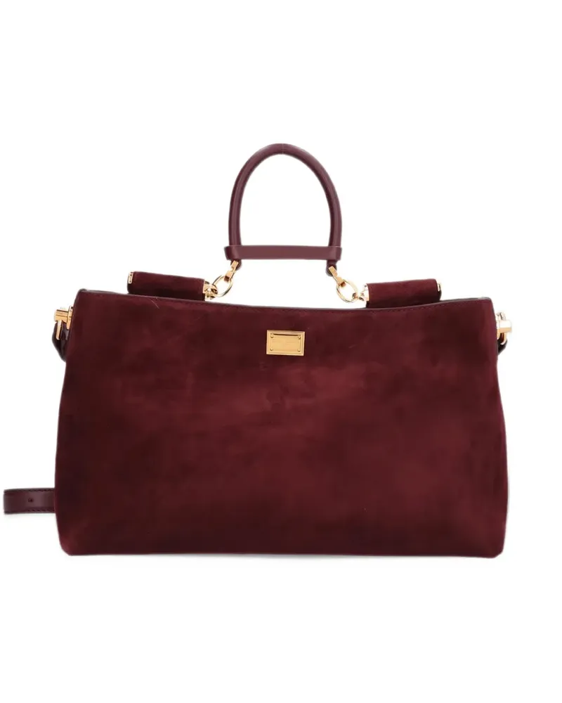 Dolce & Gabbana Sicily Schultertasche - Rot Rot